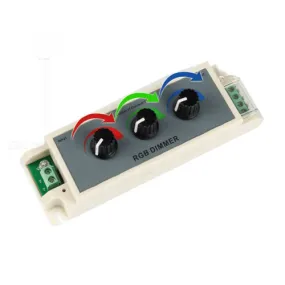 12v-24v 3Amp Led RGB Rotary Dimmer Bing Light