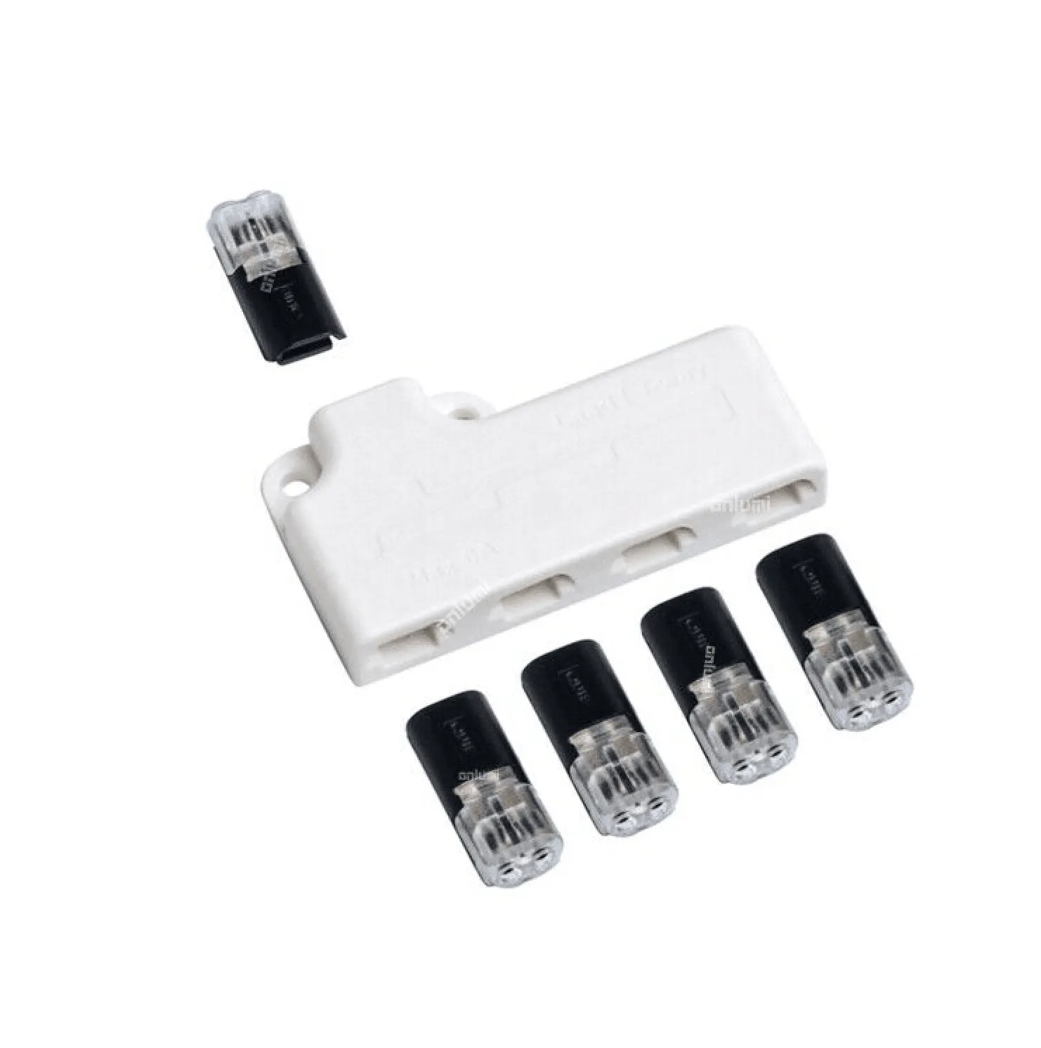 12V/24V 2Pin LED Strip 2/3/4 Way Connector For Power Distribution Single Colour LED