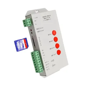 7.5-24v Digital Rgb Led Controller With 256mb Sd Card