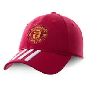 Adidas Manchester United FC 3-Stripes Cap Red