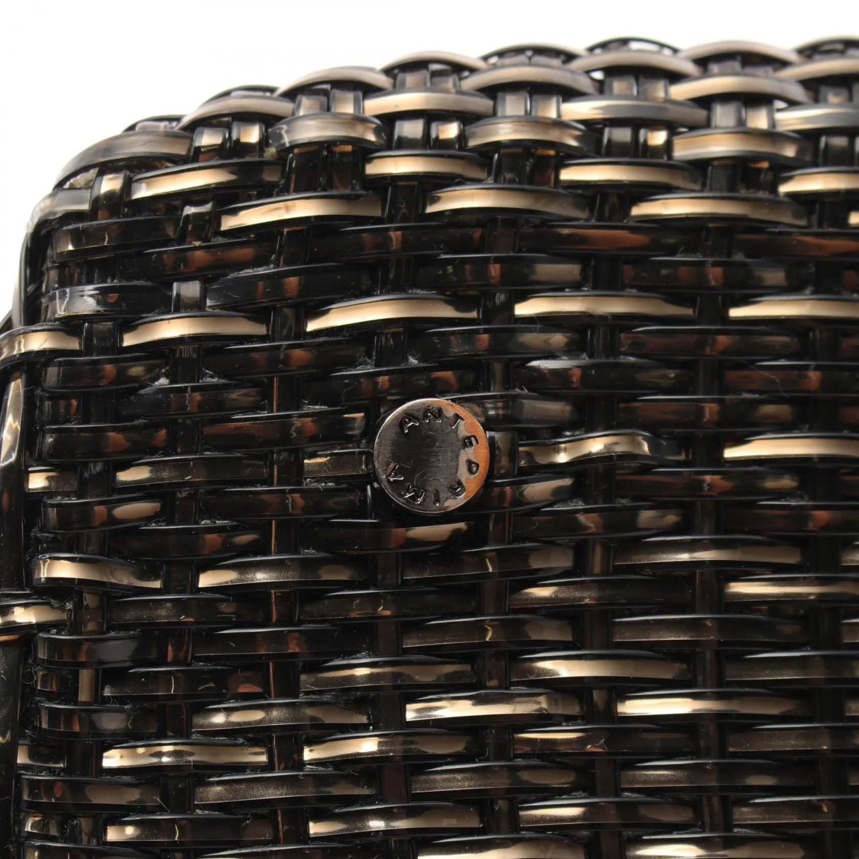 ANTEPRIMA Wirebag Intreccio Tote Bag Brown