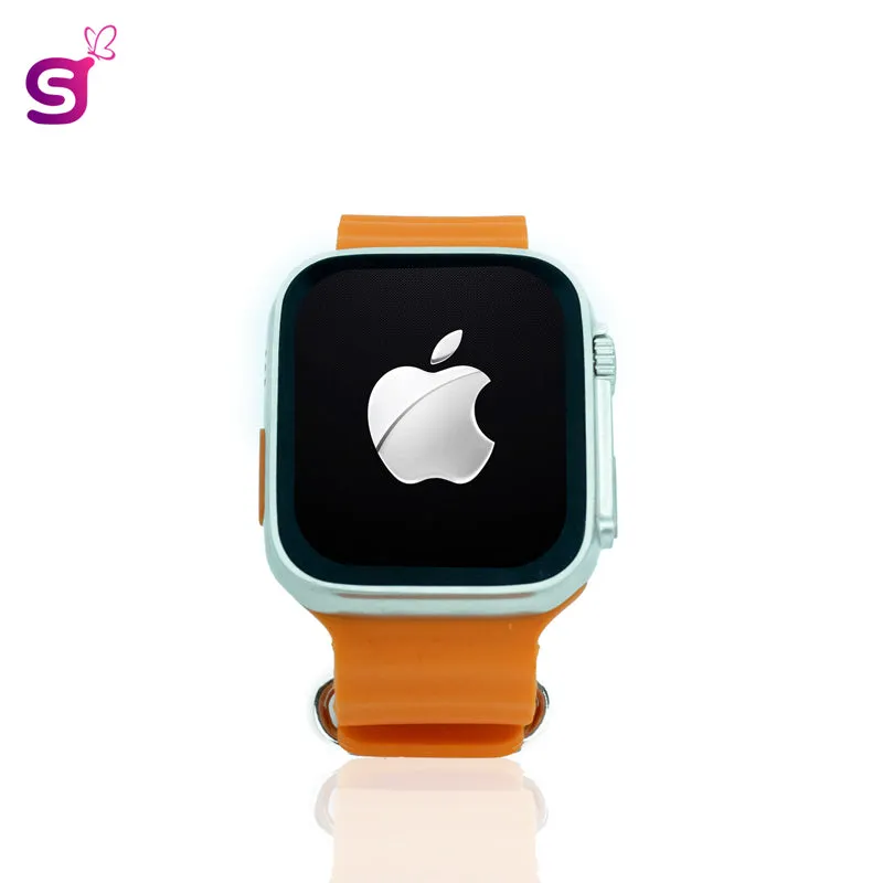 Apple Watch Ultra Series 8 with Apple Logo With Screw Wireless Charging Smartwatch