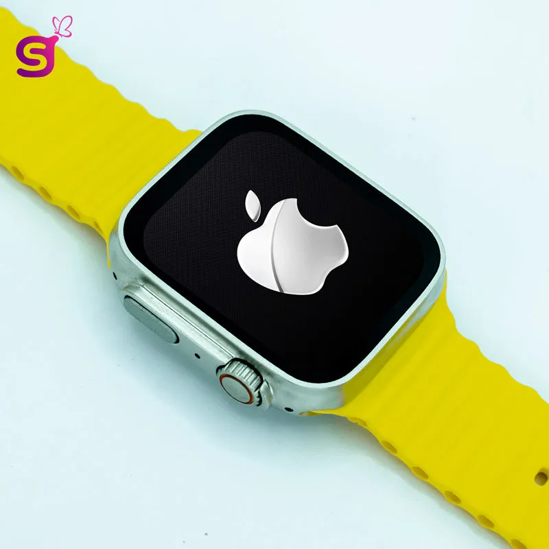 Apple Watch Ultra Series 8 with Apple Logo With Screw Wireless Charging Smartwatch