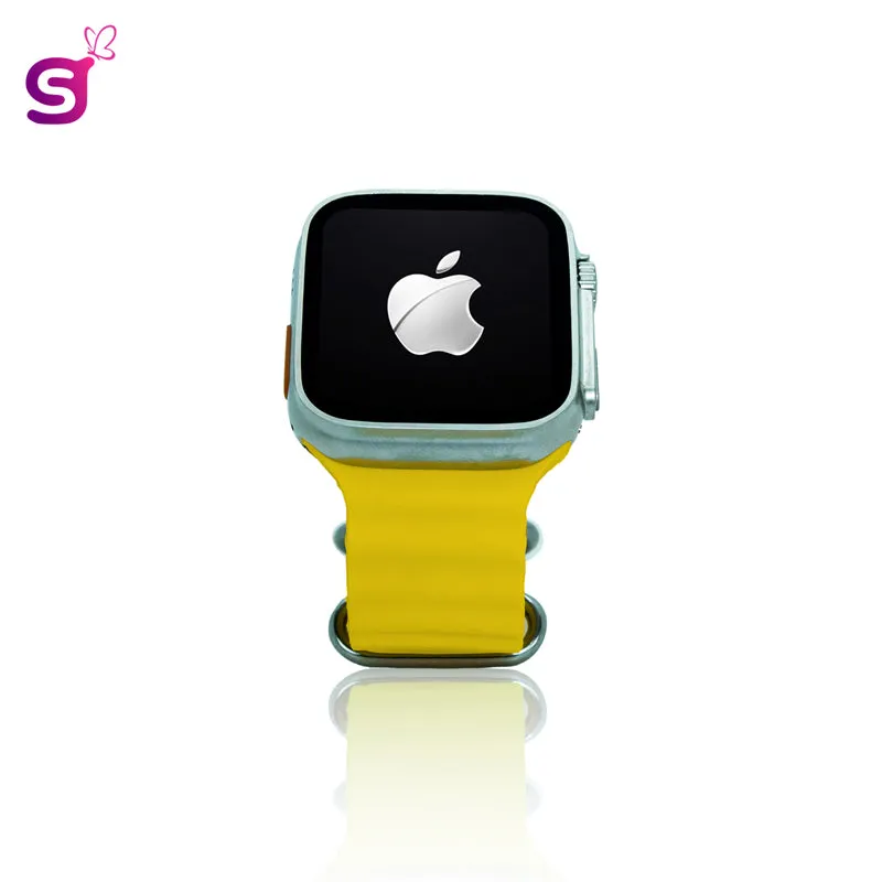 Apple Watch Ultra Series 8 with Apple Logo With Screw Wireless Charging Smartwatch