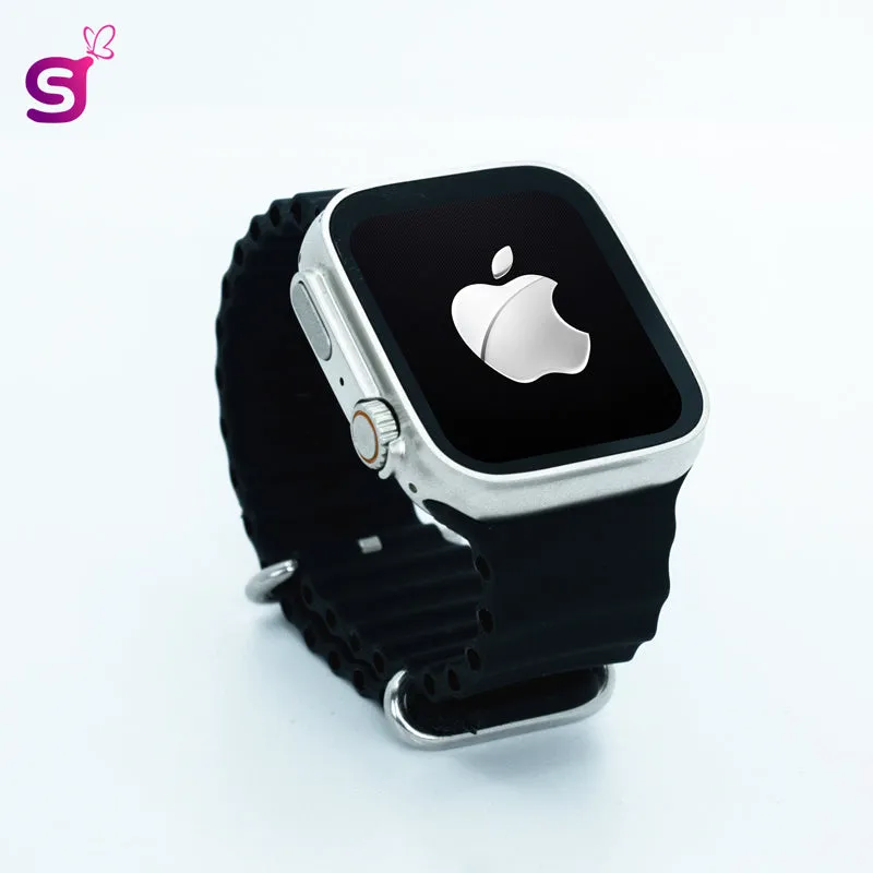 Apple Watch Ultra Series 8 with Apple Logo With Screw Wireless Charging Smartwatch