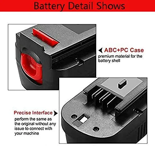 Battery for Black and Decker 18V