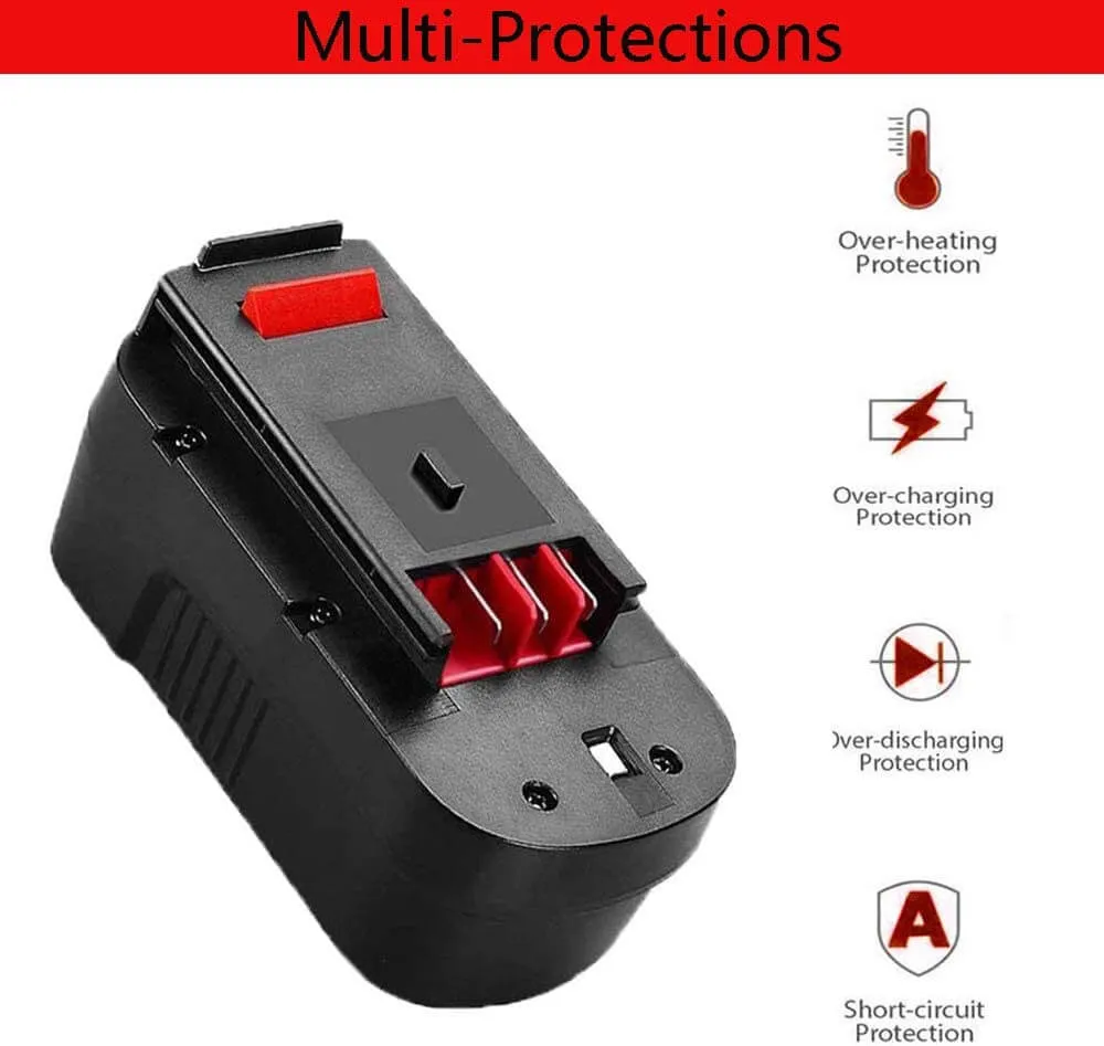 Battery for Black and Decker 18V