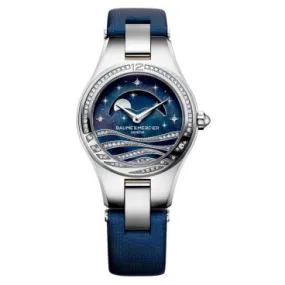Baume et Mercier Linea NightBlue Mother of Pearl Dial Ladies Watch 10119