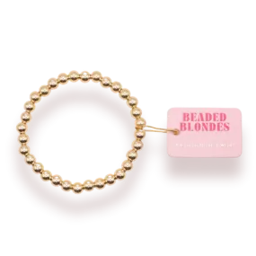 Beaded Blondes | 6MM Gold Beaded Bracelet