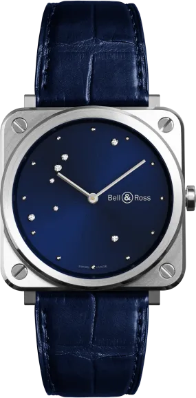 Bell & Ross Watch BRS Blue Diamond Eagle D