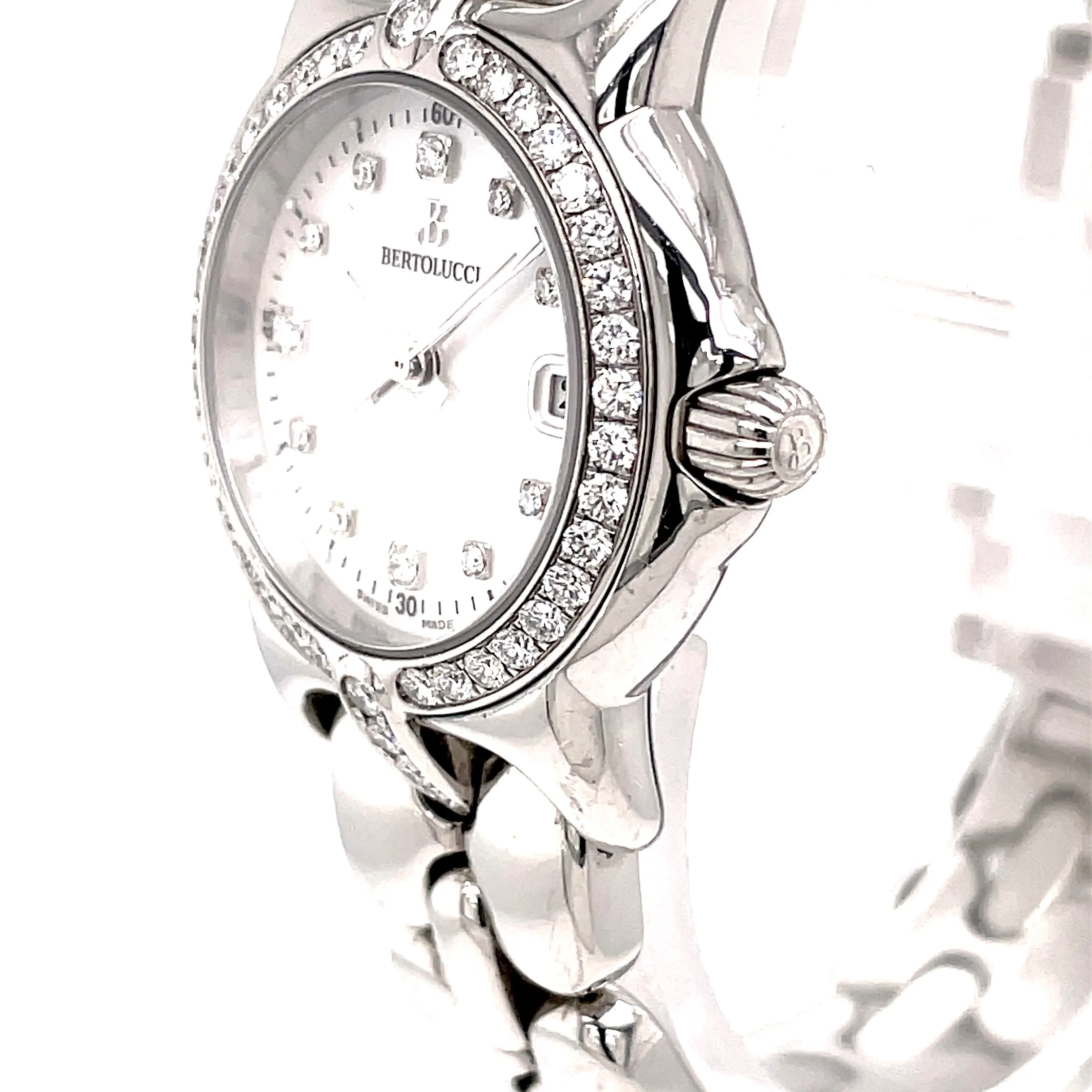 Bertolucci Diamond Vir Stainless Steel Watch