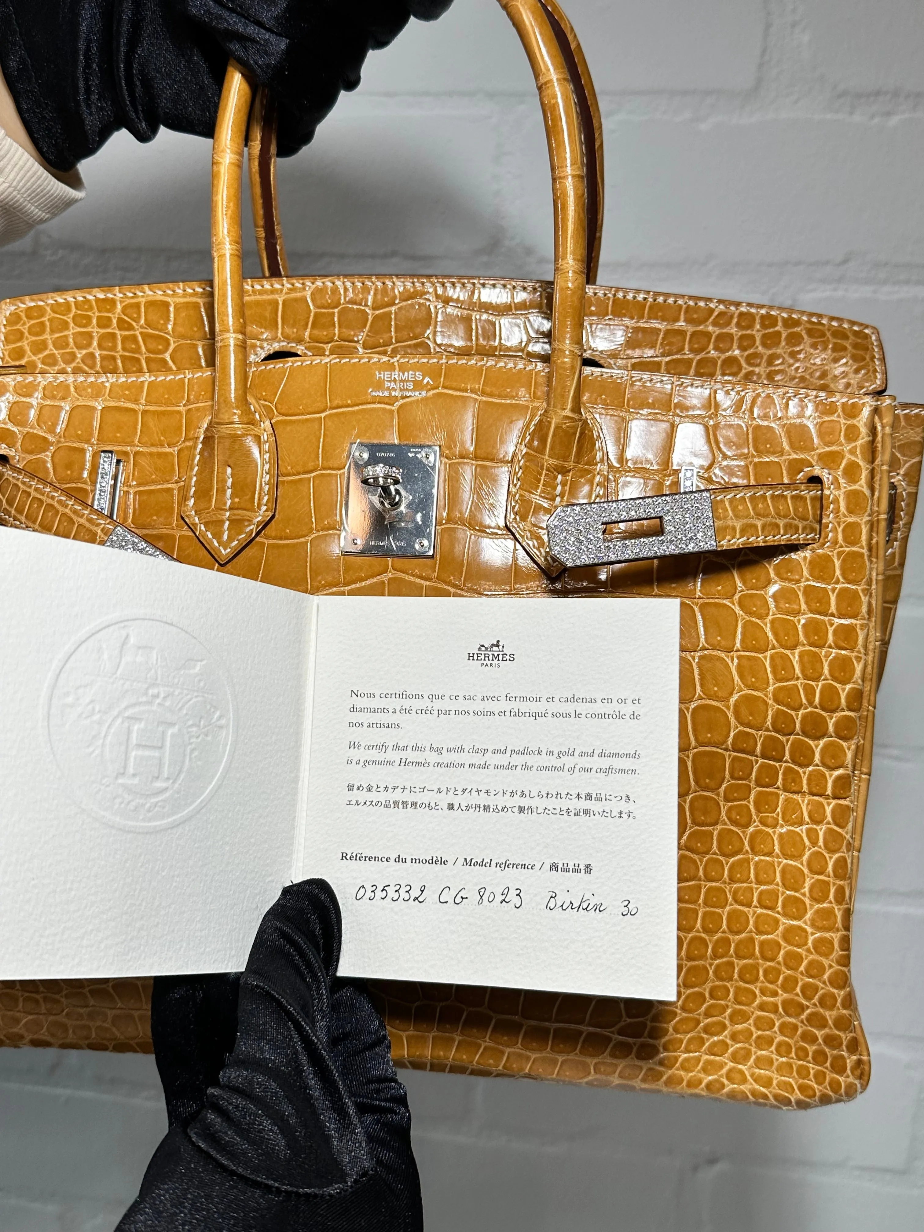 Birkin 30 With Diamonds