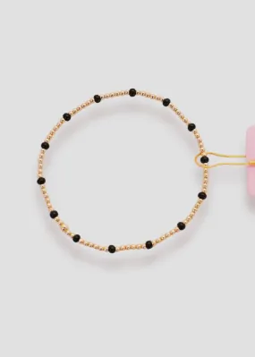 Black Dainty Poppi Bracelet