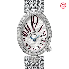 Breguet Reine de Naples Automatic Diamond White Dial Ladies Watch 8928BB/5P/J20 DD00