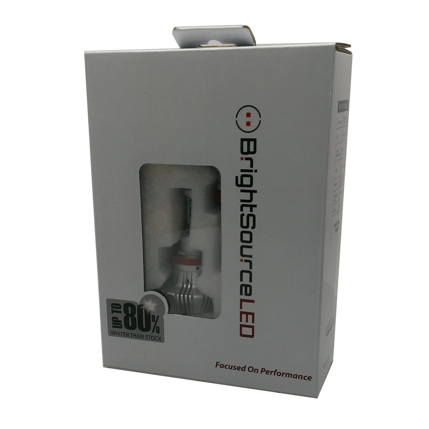 BrightSource 94981 LED Bulb; Twin Pack; 881; Aluminum Heat Sink LED; 6500K; 2 Year Warranty;