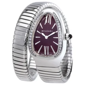 Bvlgari Serpenti Ladies Spiral Watch 102529