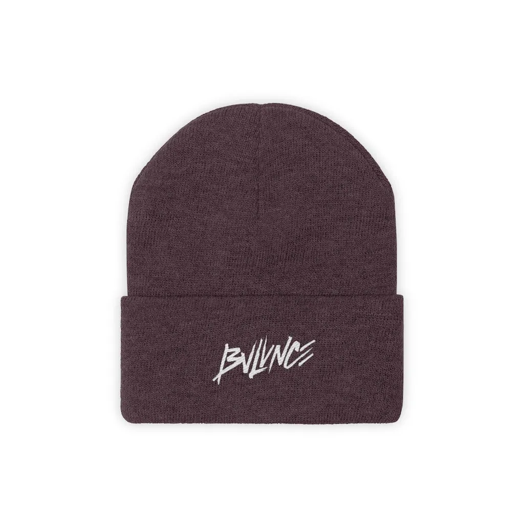 BVLVNCE Logo Knit Beanie