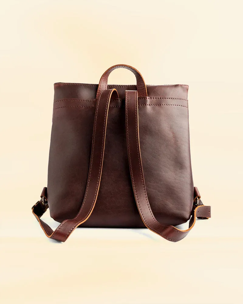 Carry All Caddy leather bag