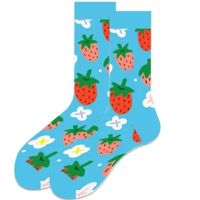 Cartoon Food And Fruit Socks