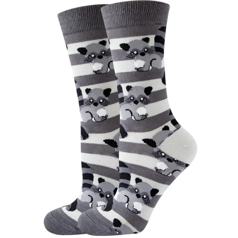 Cartoon Food And Fruit Socks