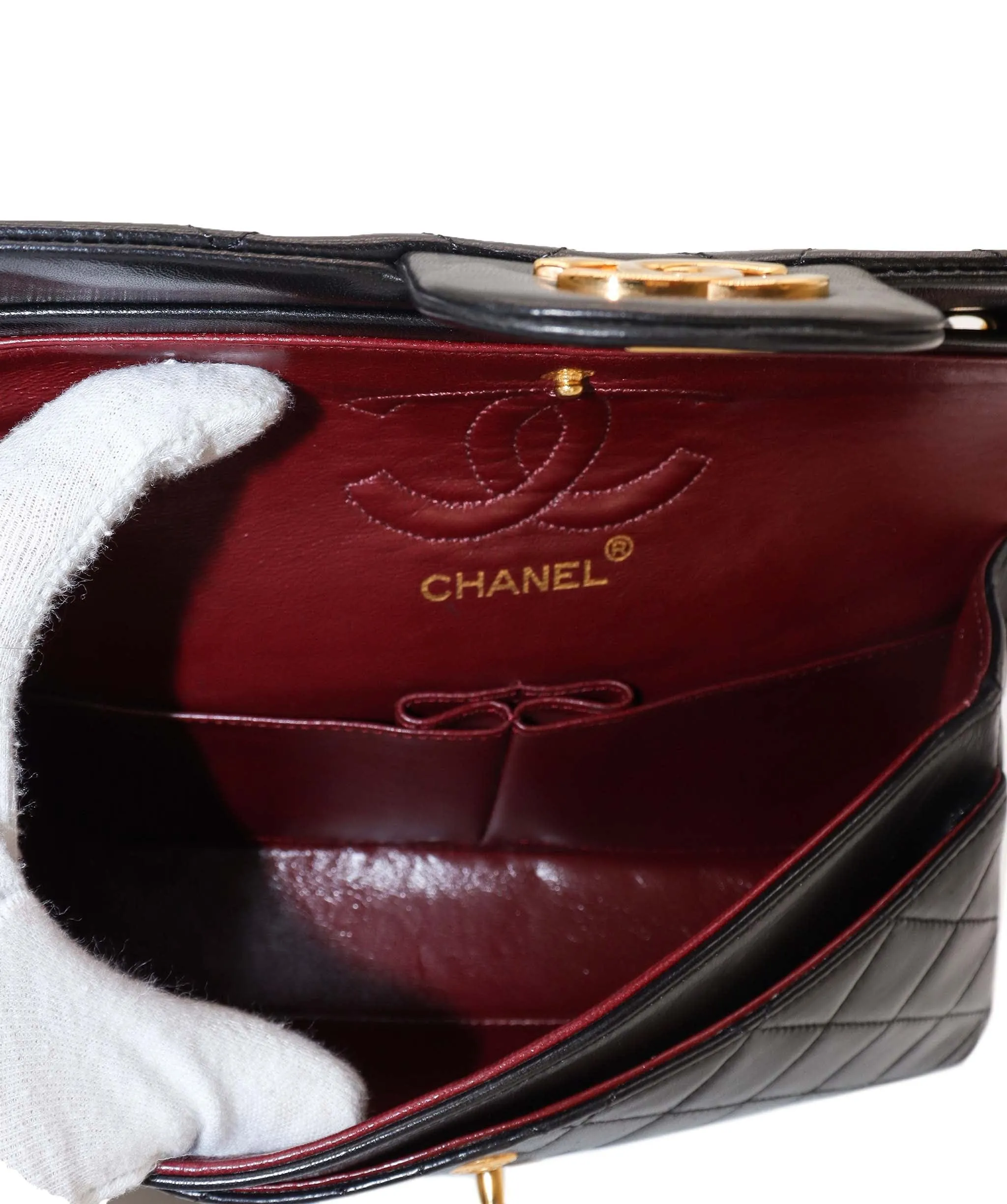 CHANEL VINTAGE CLASSIC FLAP SMALL 90241714 DXBS0988