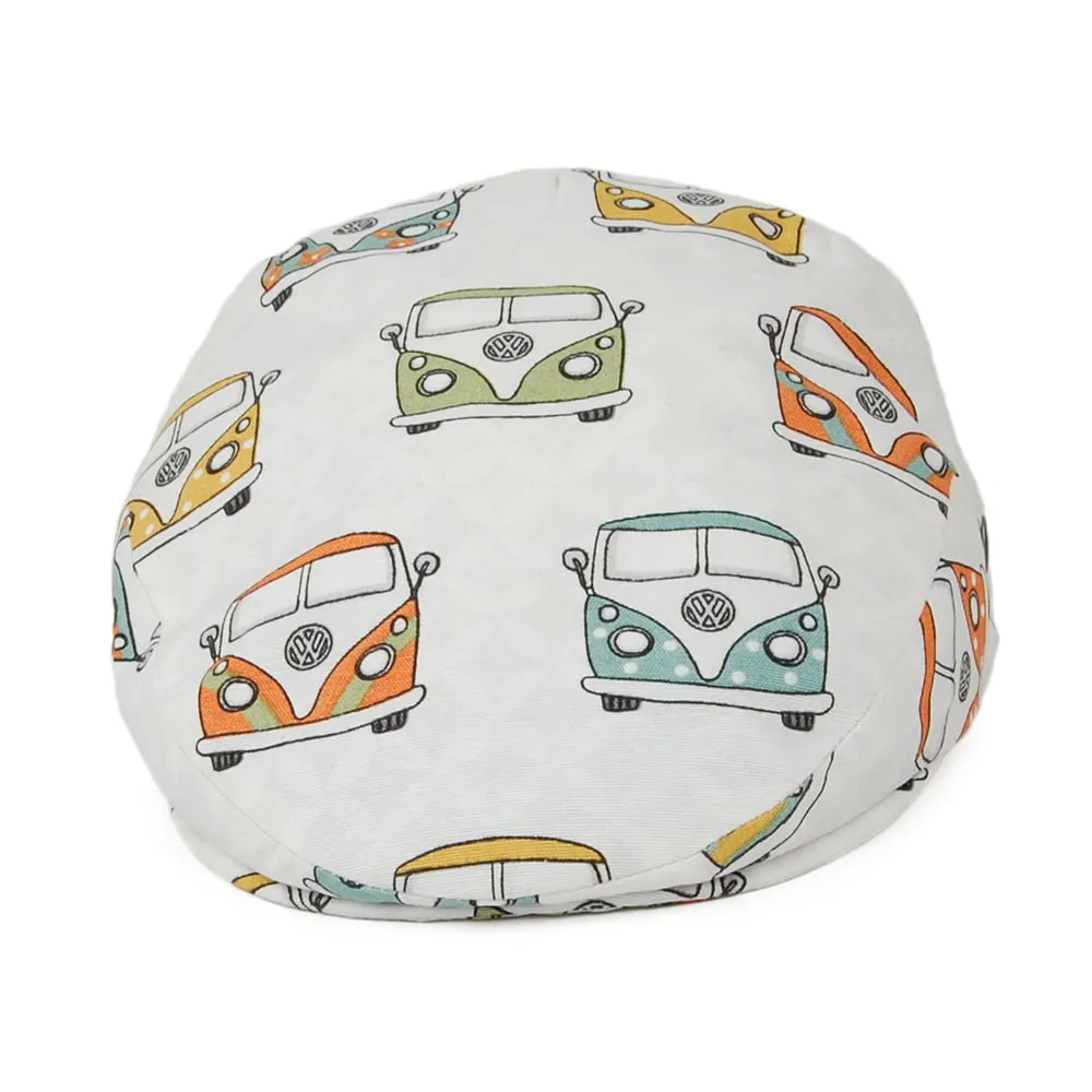 City Sport Hats Big Camper Van Flat Cap - Multi-Coloured