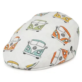 City Sport Hats Big Camper Van Flat Cap - Multi-Coloured