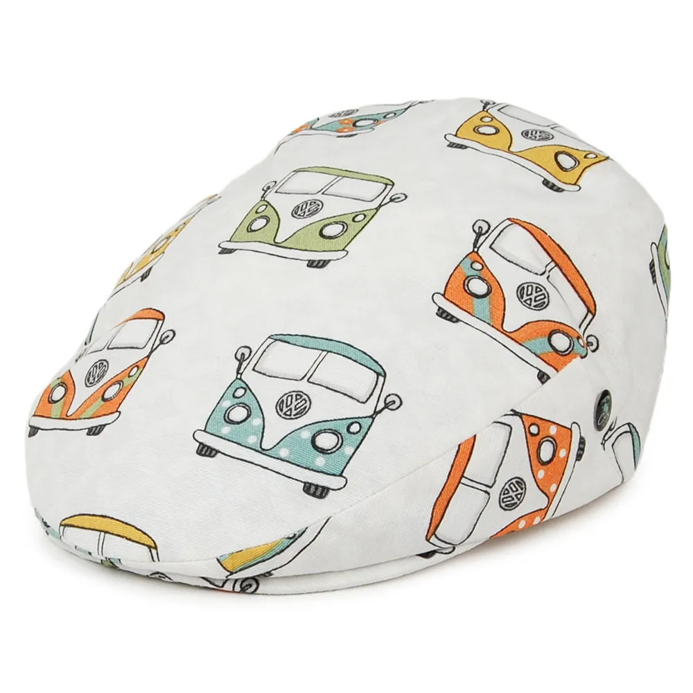 City Sport Hats Big Camper Van Flat Cap - Multi-Coloured