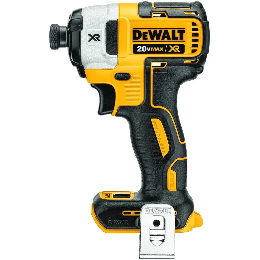 DeWalt 20V MAX* XR‚® Brushless 3-Speed 1/4" Impact Driver, (Tool Only)