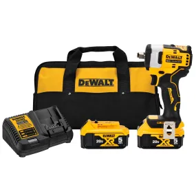 DeWalt DCF911P2 20V MAX 1/2" Impact Wrench With Hog Ring Anvil Kit