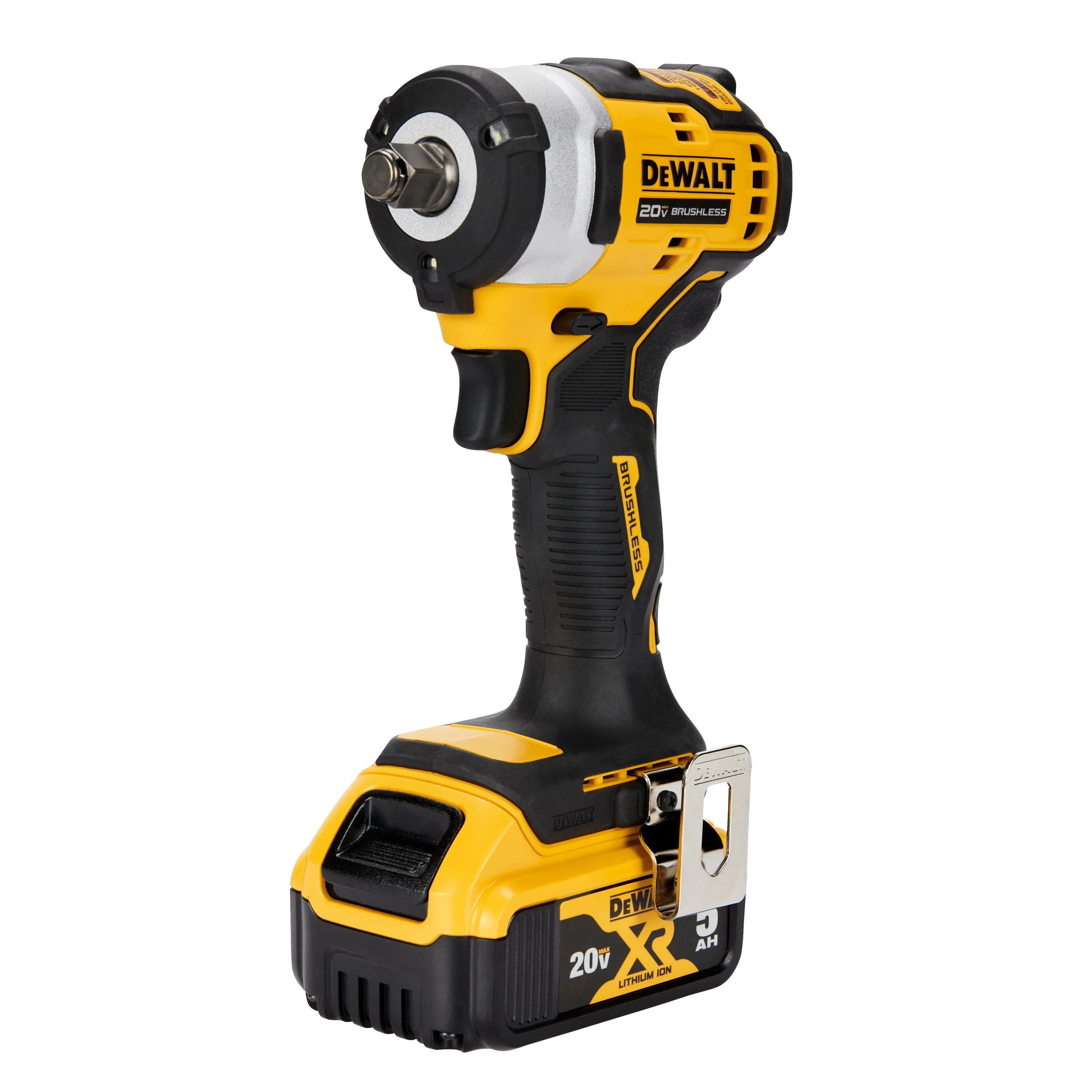 DeWalt DCF911P2 20V MAX 1/2" Impact Wrench With Hog Ring Anvil Kit