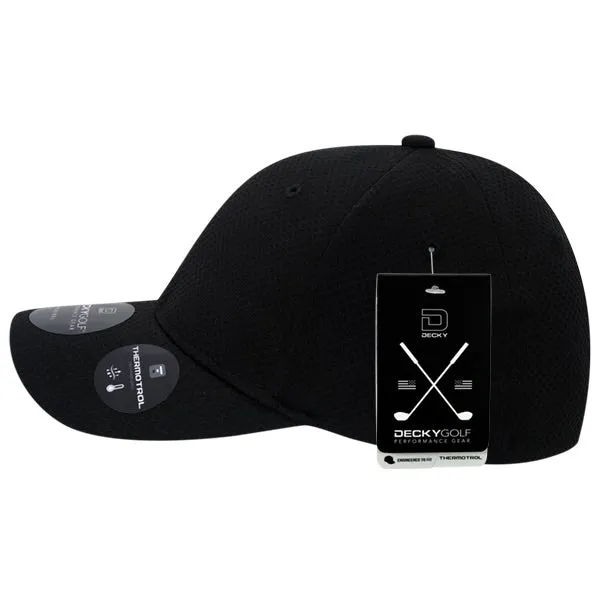 Dimple Pattern L/C Flex Cap - Golf & Spots Cap - Decky 6202