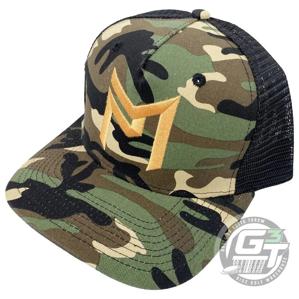 Discraft Paul McBeth PM Logo Snapback Trucker Disc Golf Hat