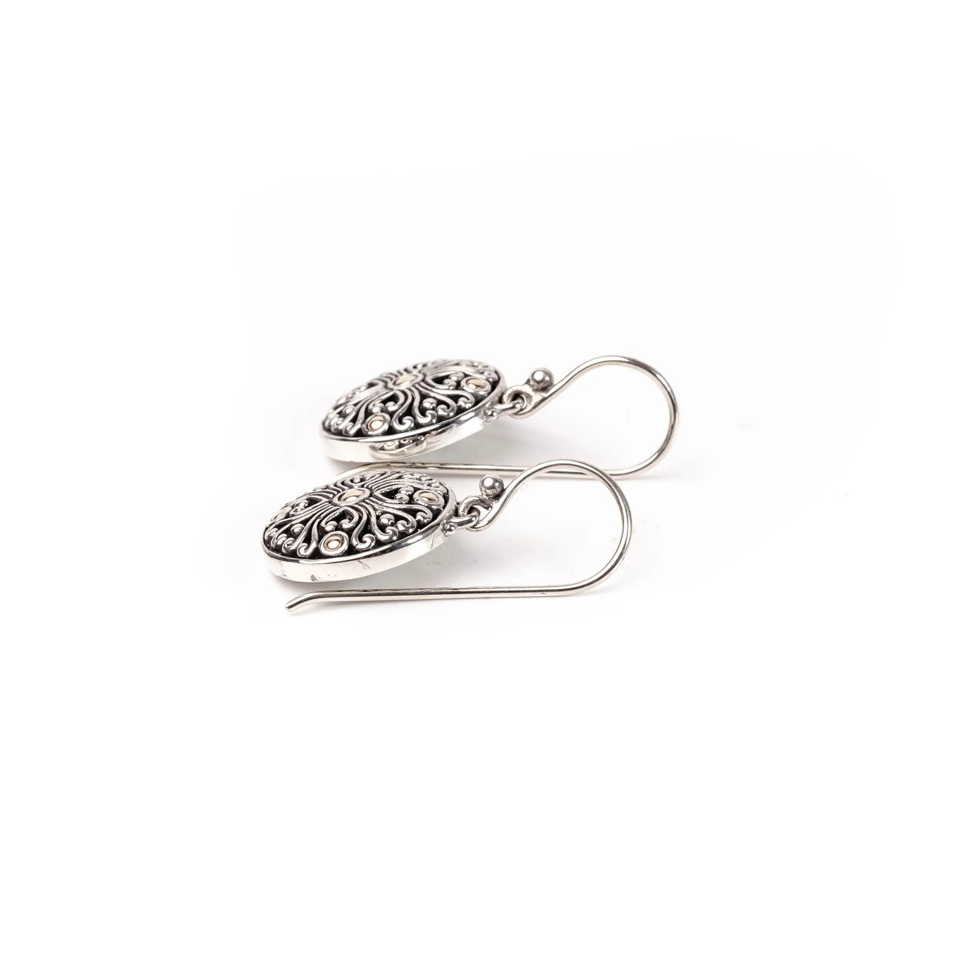 Earring Two Tone Motif 1