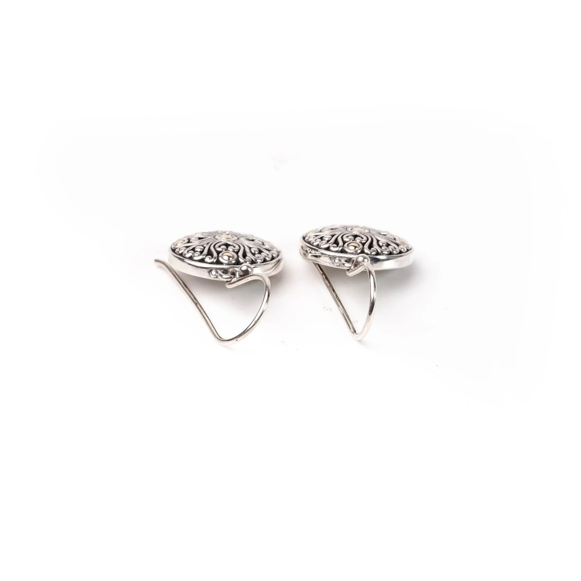 Earring Two Tone Motif 1