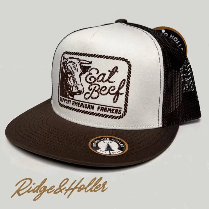 Eat Beef Men's Hat