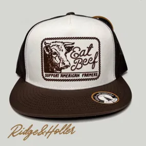 Eat Beef Men's Hat