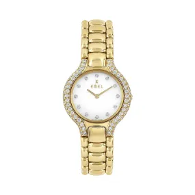 Ebel Beluga 18K Yellow Gold Ladies Watch 866960