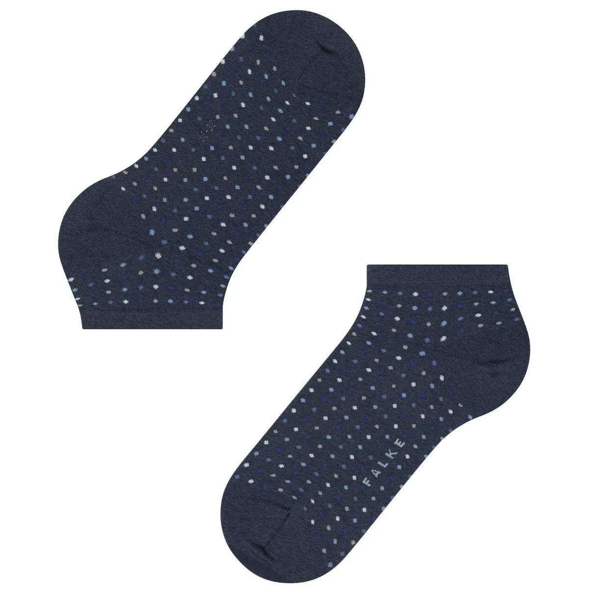 Falke Multispot Sneaker Socks - Dark Blue