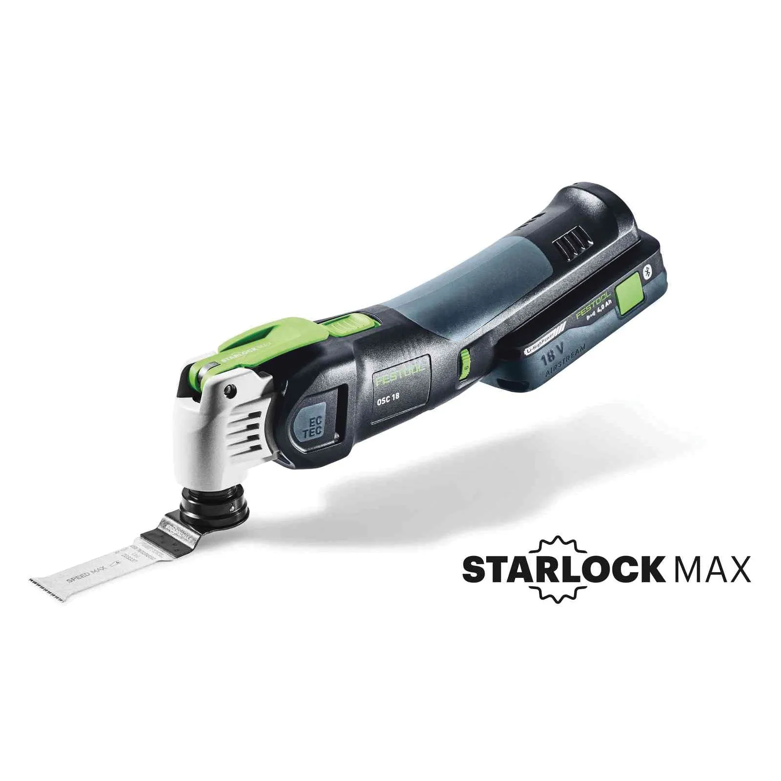 FESTOOL VECTURO 576590 Cordless Oscillator, Tool/Kit: Kit, 18 V, Lithium-Ion Battery