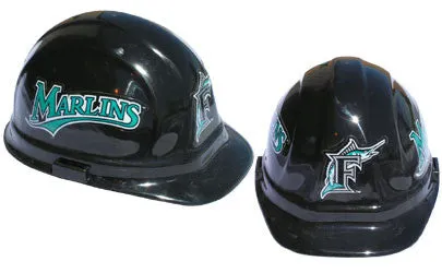 Florida Marlins - MLB Team Logo Hard Hat Helmet