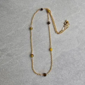 Green Garnet Satellite Necklace #8094