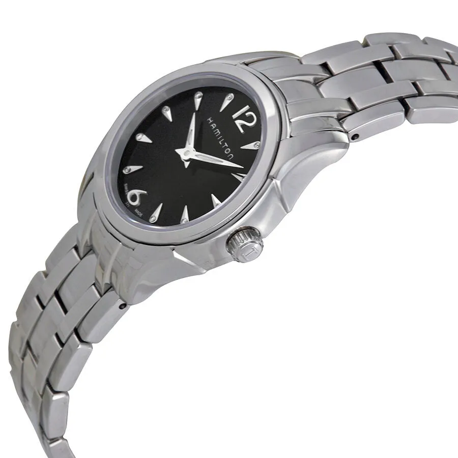 Hamilton Jazzmaster Diamond Black Dial Ladies Watch H32261137