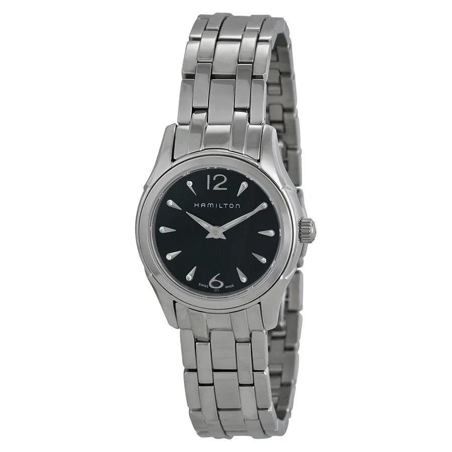 Hamilton Jazzmaster Diamond Black Dial Ladies Watch H32261137