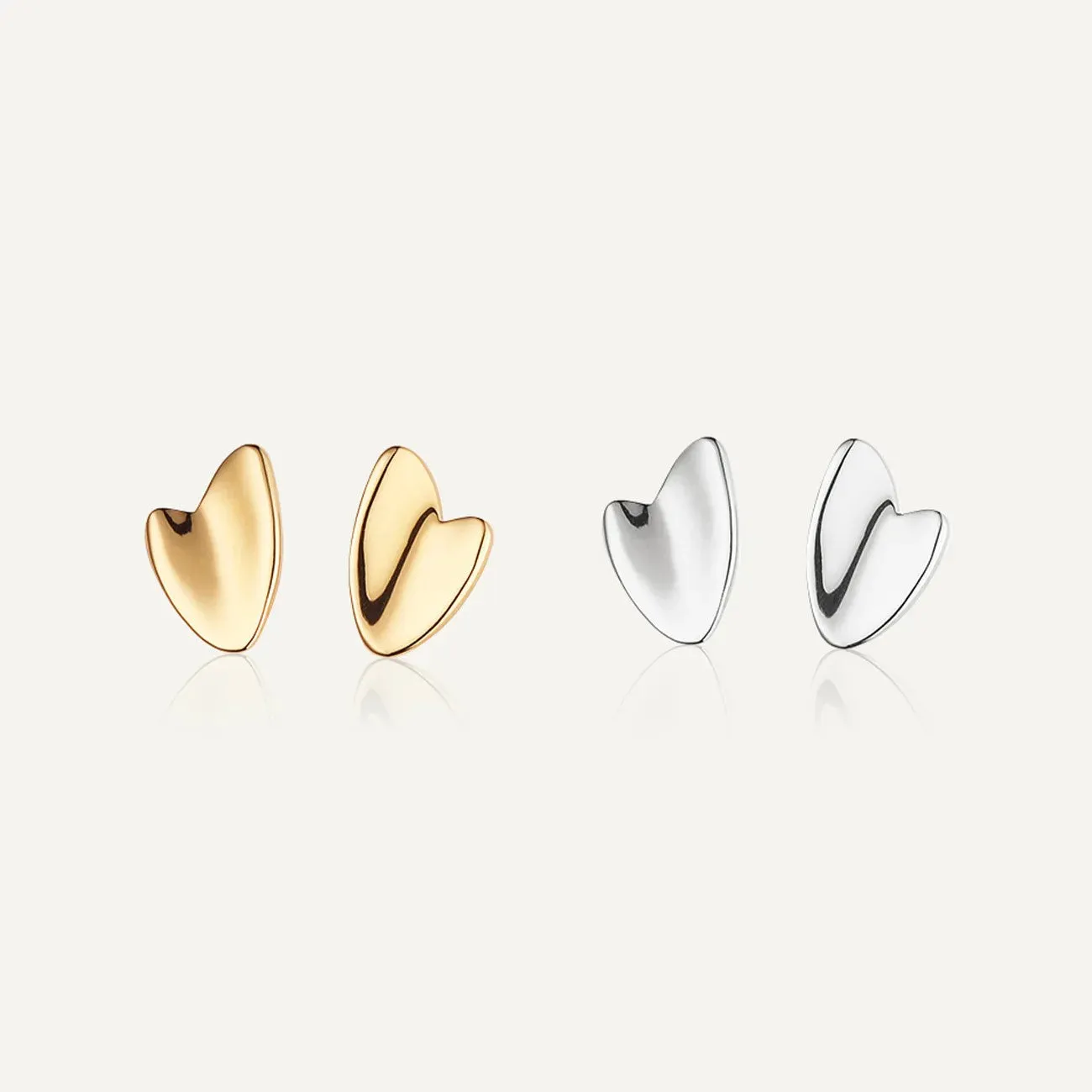 Helena Stud Set (Two-Tone)