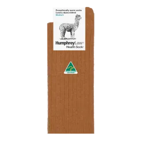 Humphrey Law Alpaca Wool Sock - Nutmeg