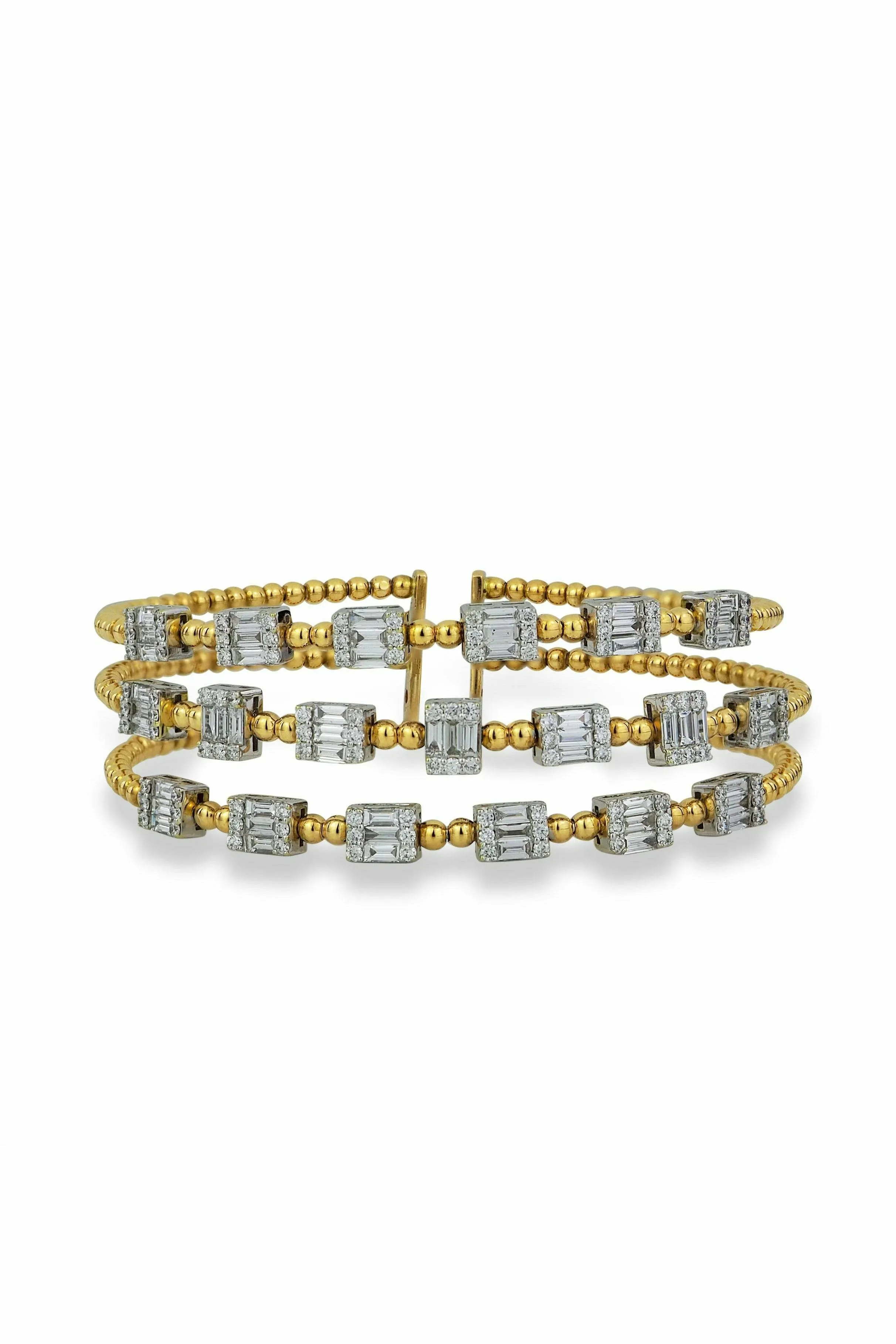 illusion rectangle triple tier