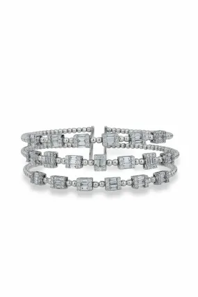 illusion rectangle triple tier