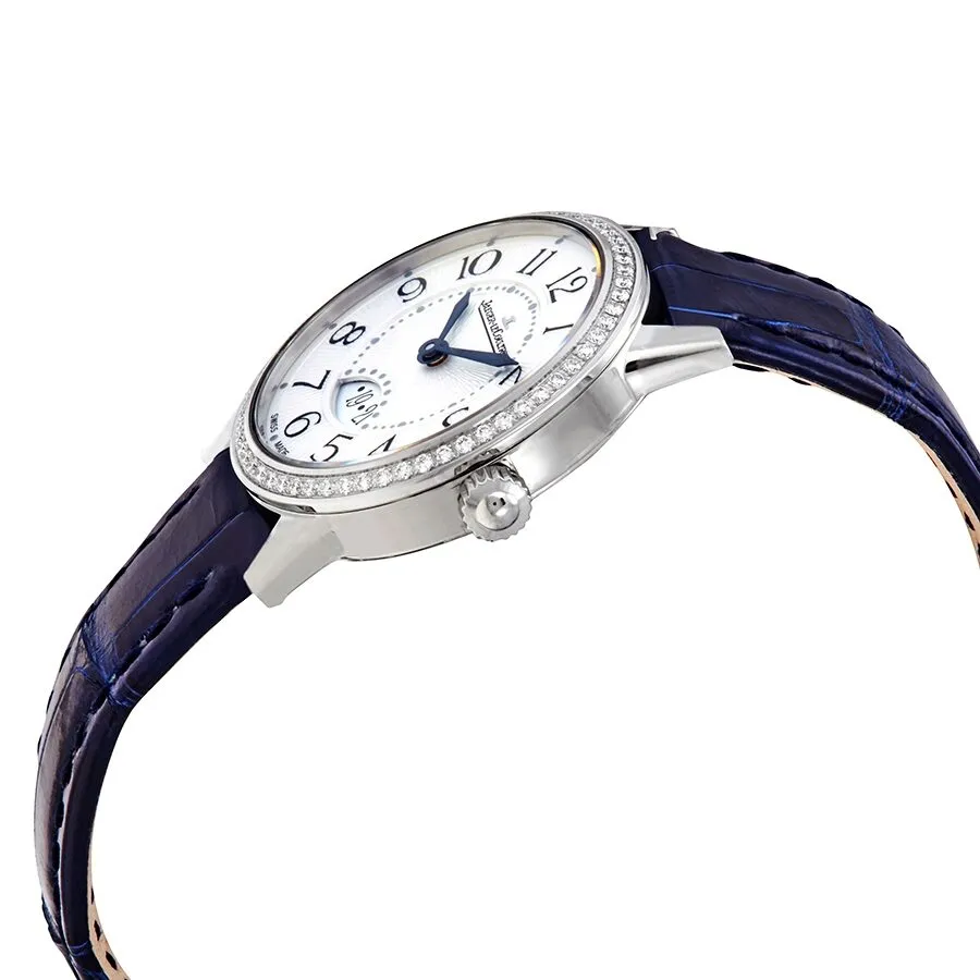 Jaeger LeCoultre Rendez-Vous Silvered Grey Dial Ladies Diamond Watch 3408530