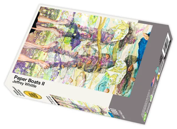 Jeffrey Whittle's Paper Boats II 1000 Piece Jigsaw Puzzle - Quick Ship